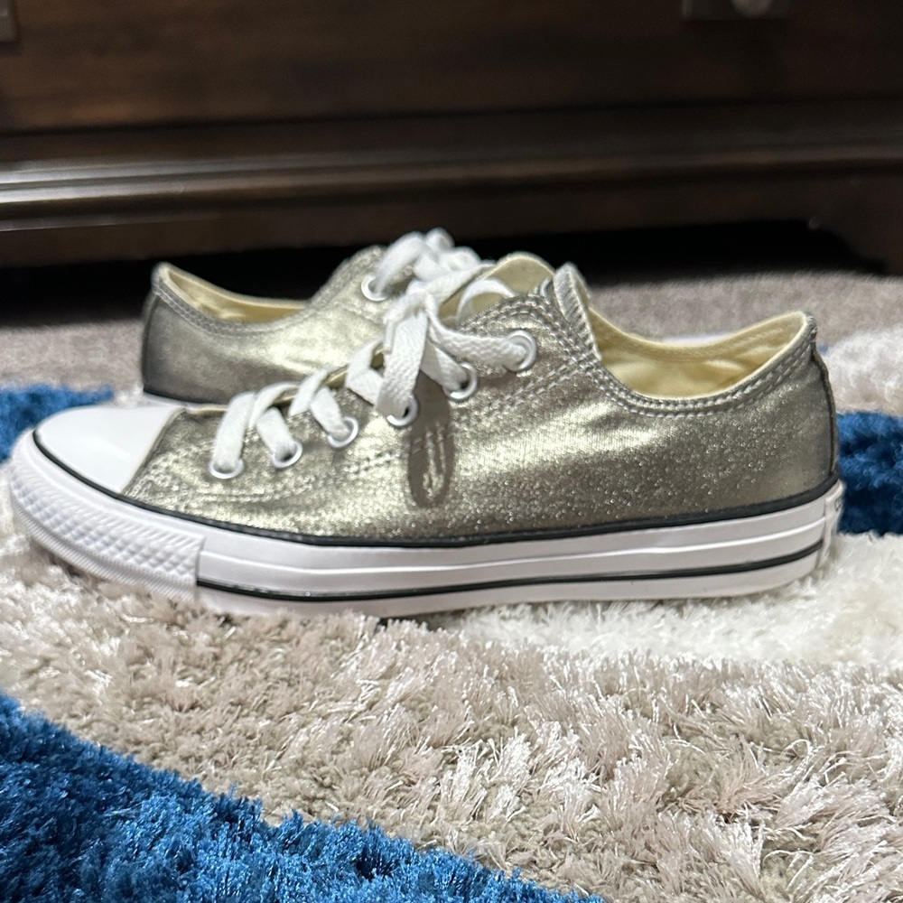Converse Denim Metallic Shoes